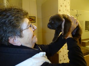 Anya meg egy kismackó