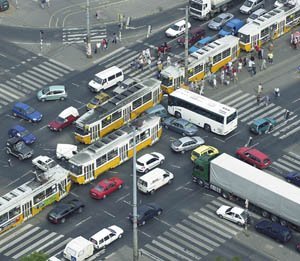 budapesti csúcsforgalom